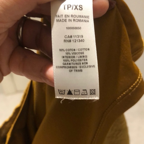 Dynamite mustard yellow romper - Picture 8 of 8